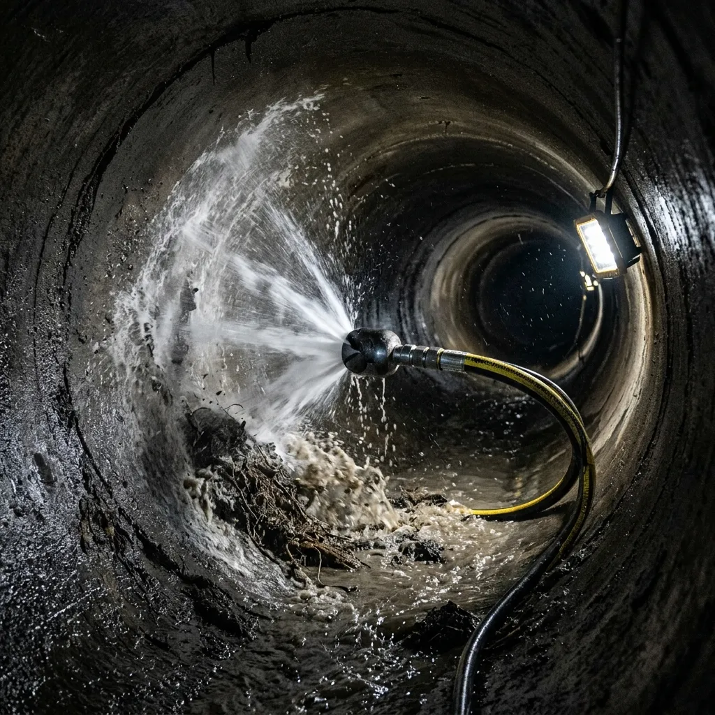 Professional hydro jetting services by licensed plumbers in Lawndale, CA